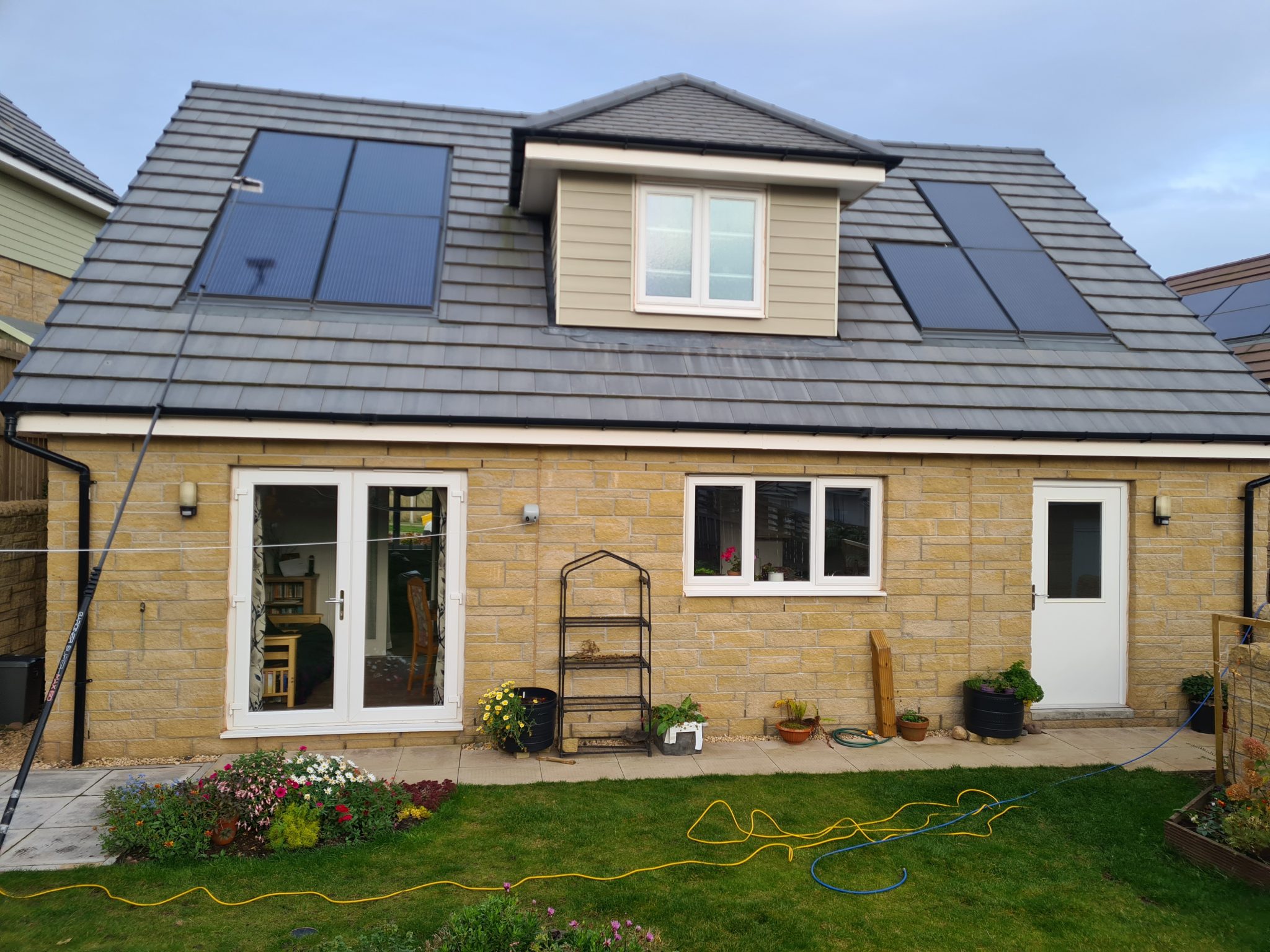 Anderson's Window Cleaning at work